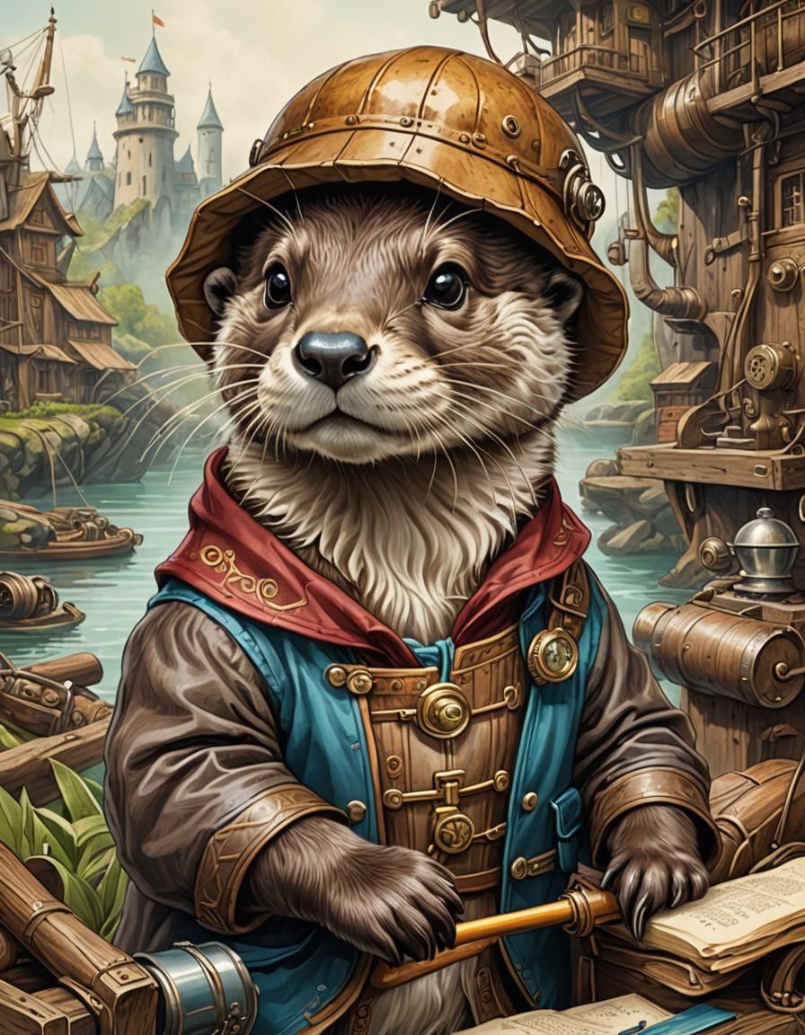 Otter engineering  by @EscapeReality