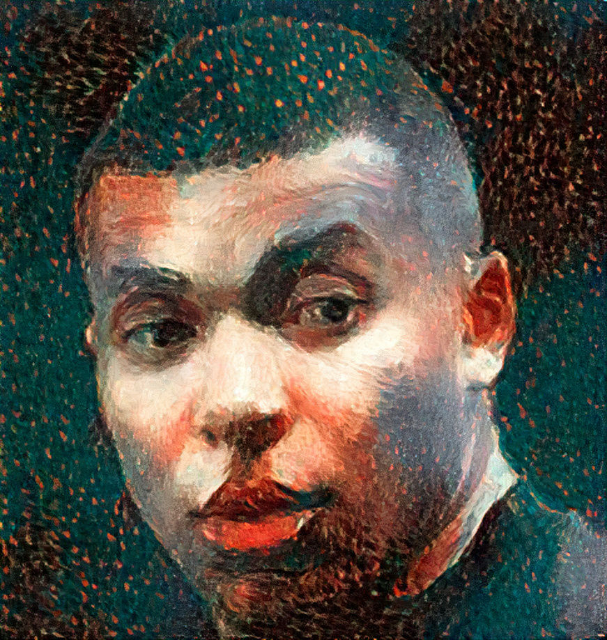 Mbappe self portrait