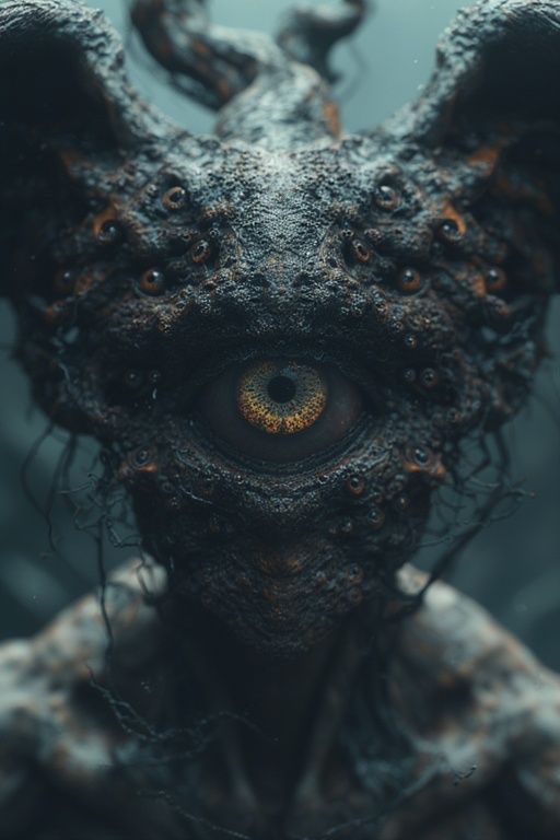 Scary real life seraphim staring into your soul..