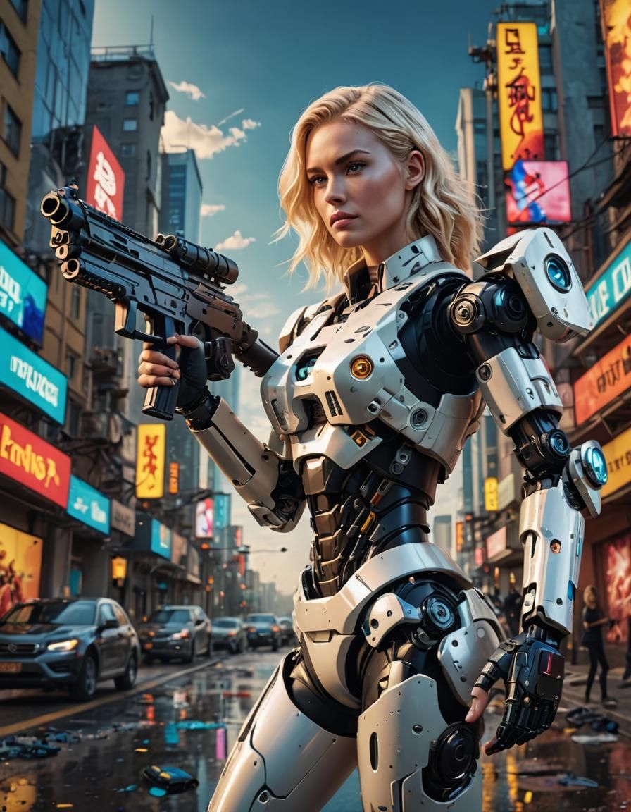 DEIANIRA,THE GUNWOMAN   by @DorianaGrey 