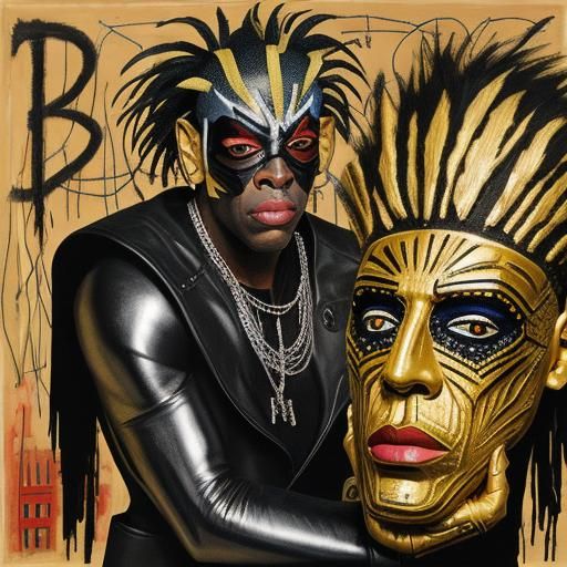 goldust by Jean-Michel Basquiat