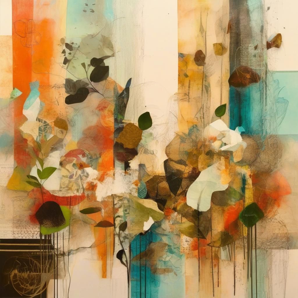 Abstract Flower Arrangement