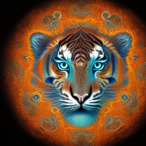 Mystical tiger