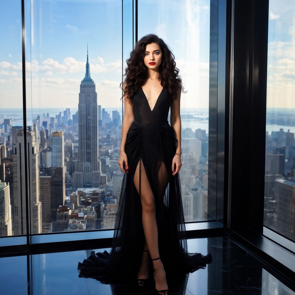 Ava waiting in the corner