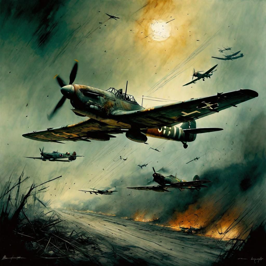 Strafing Run  by @Isaac Menuza