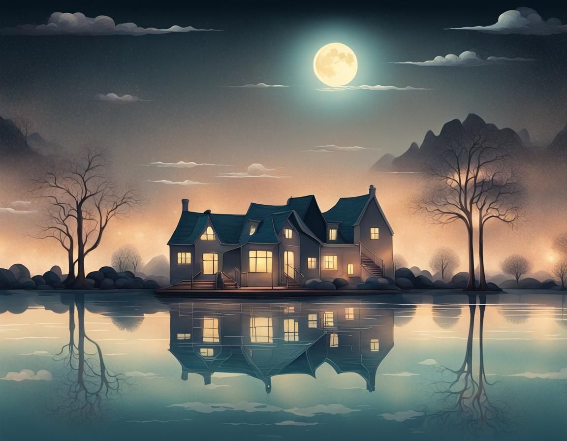 Moonlight Reflection