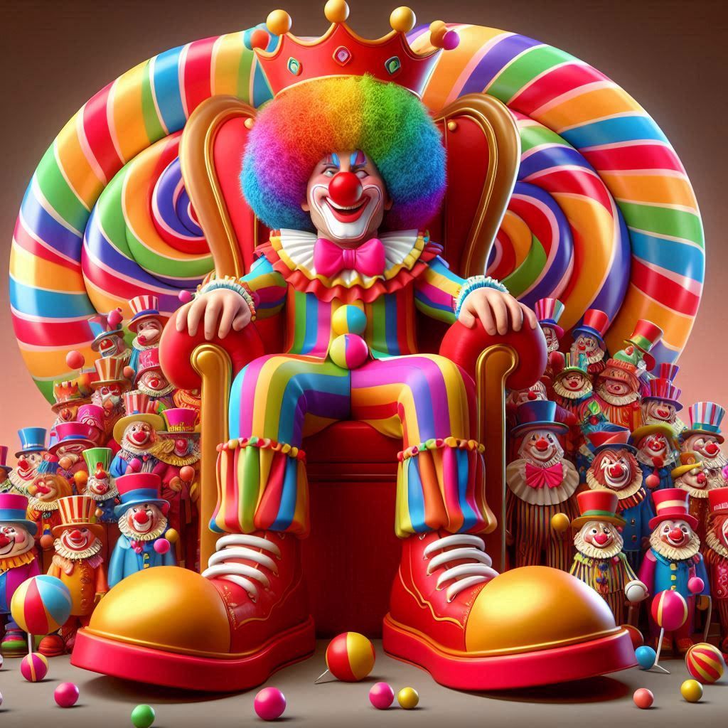 If the country was run by a clown what would they look like?