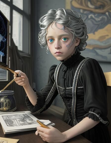 Pablo Picasso Van Gogh H.R. Giger Gustave Doré Tim Burton WL...