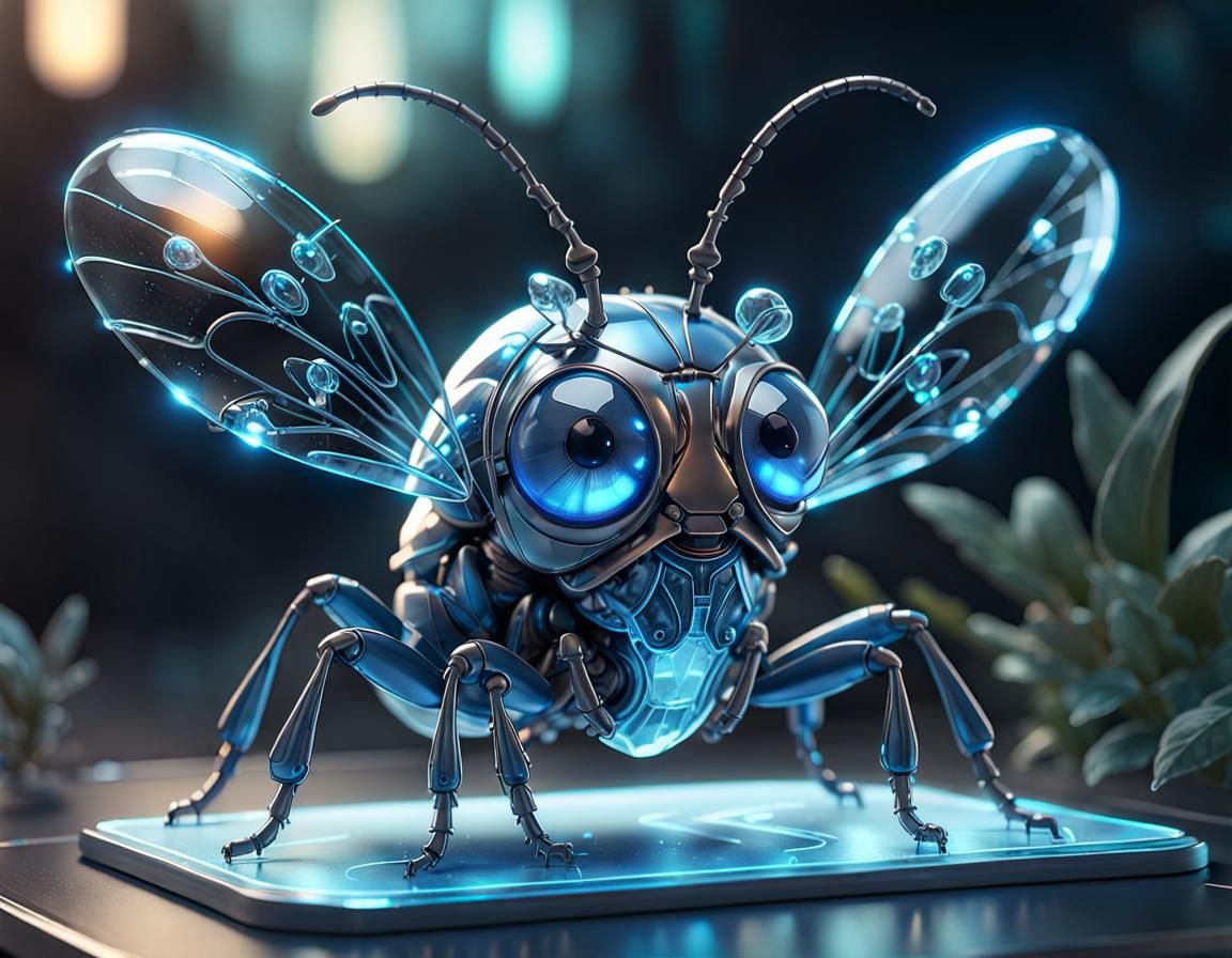 Crystal Bug - AI Generated Artwork - NightCafe Creator