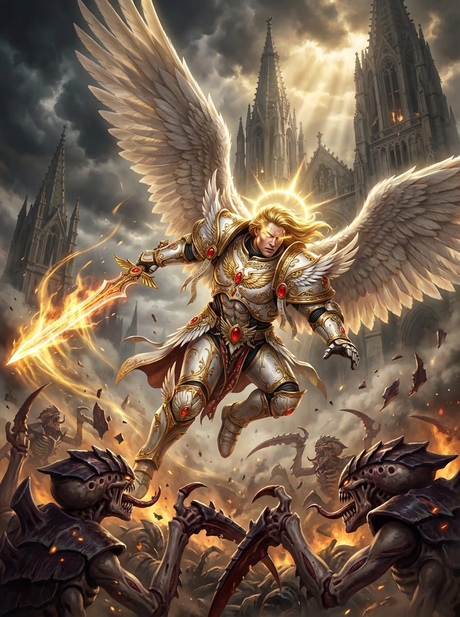 Sanguinius, The Great Angel of the Blood Angels (Warhammer 4...