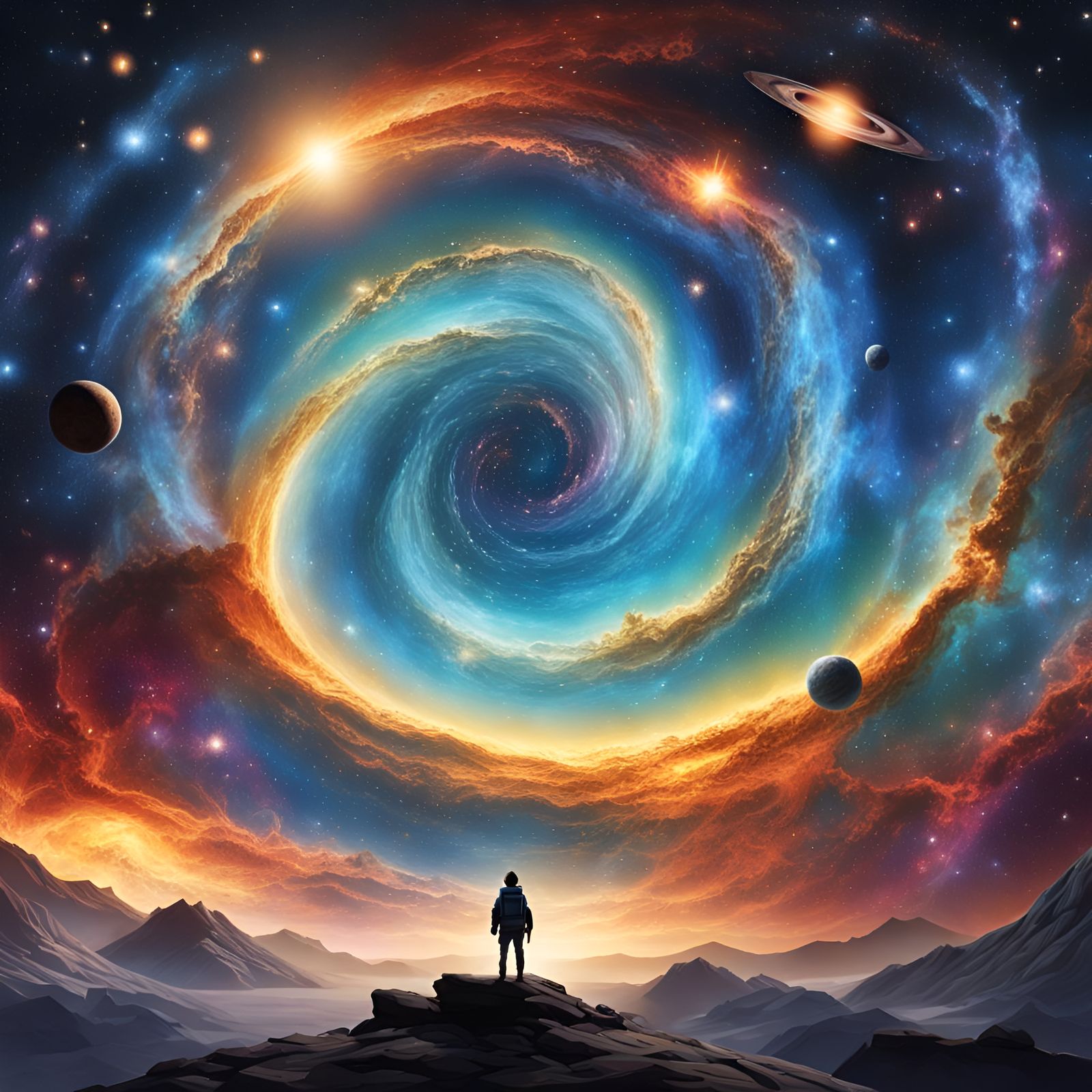 The galaxy and the controller