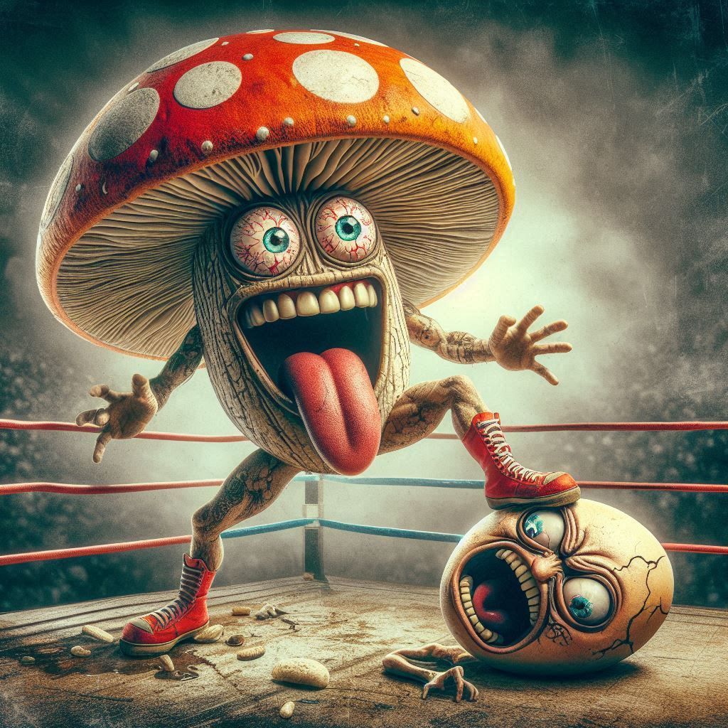 Angry Mushrooms - Wrestling