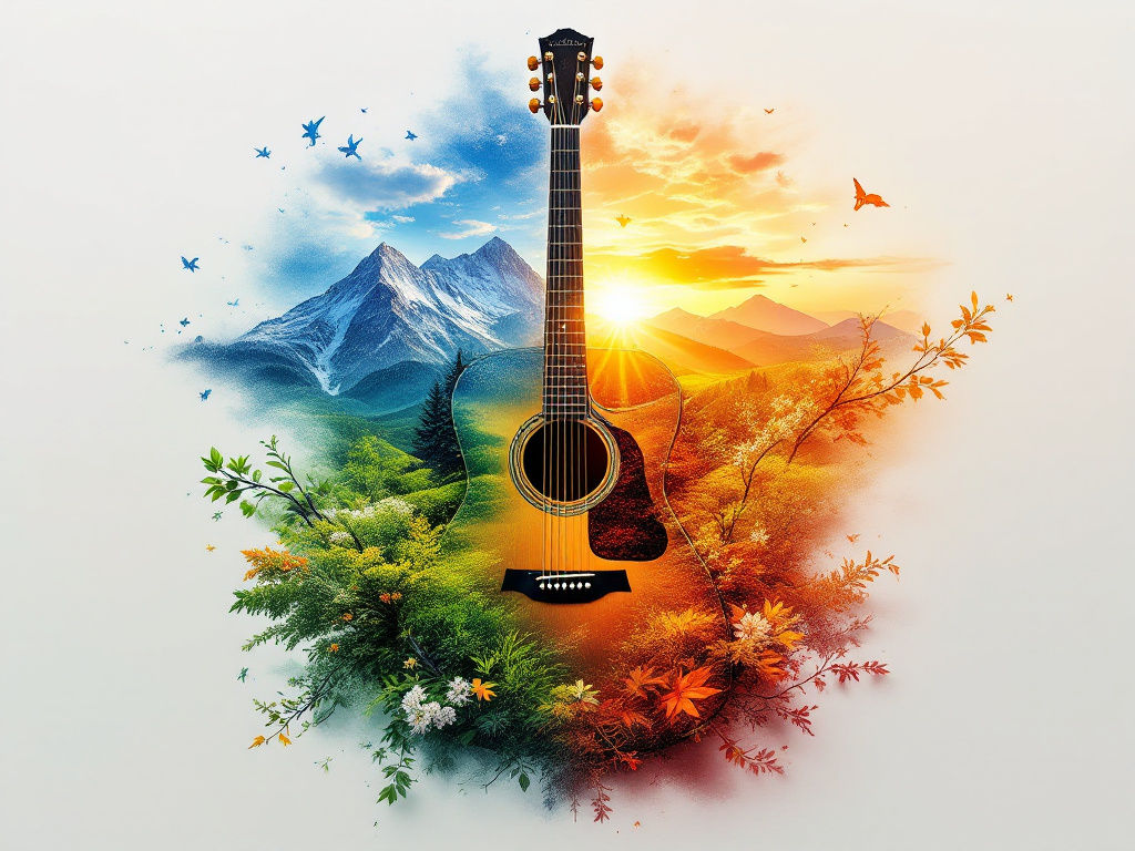 Guitar, four seasons – MI