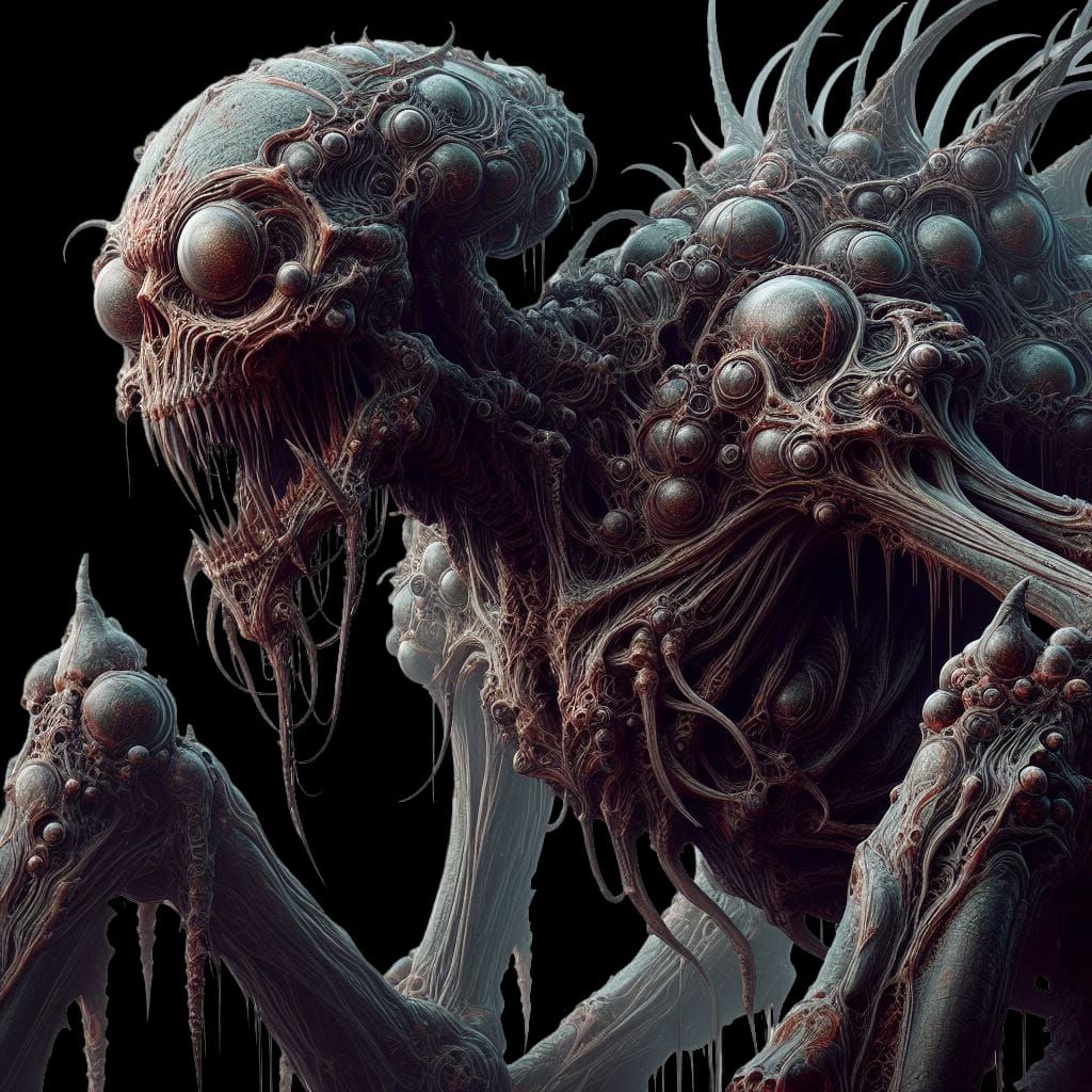 Close up of Eldritch Swarm Host