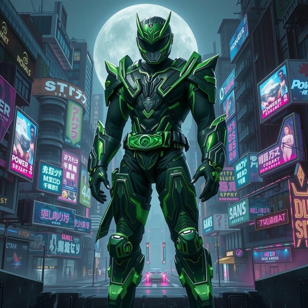 Green Psycho Ranger 