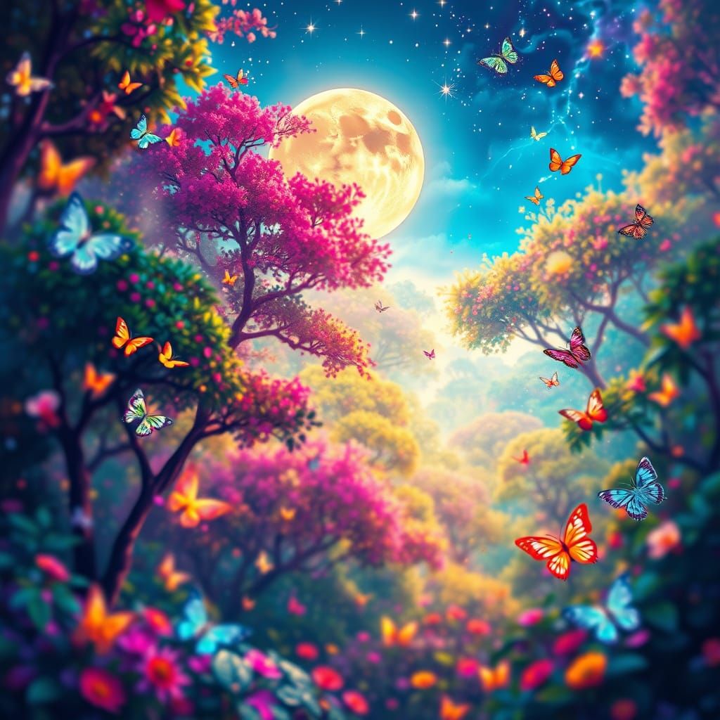 A beautiful lush magic rainforest✨  by @Kakamonster