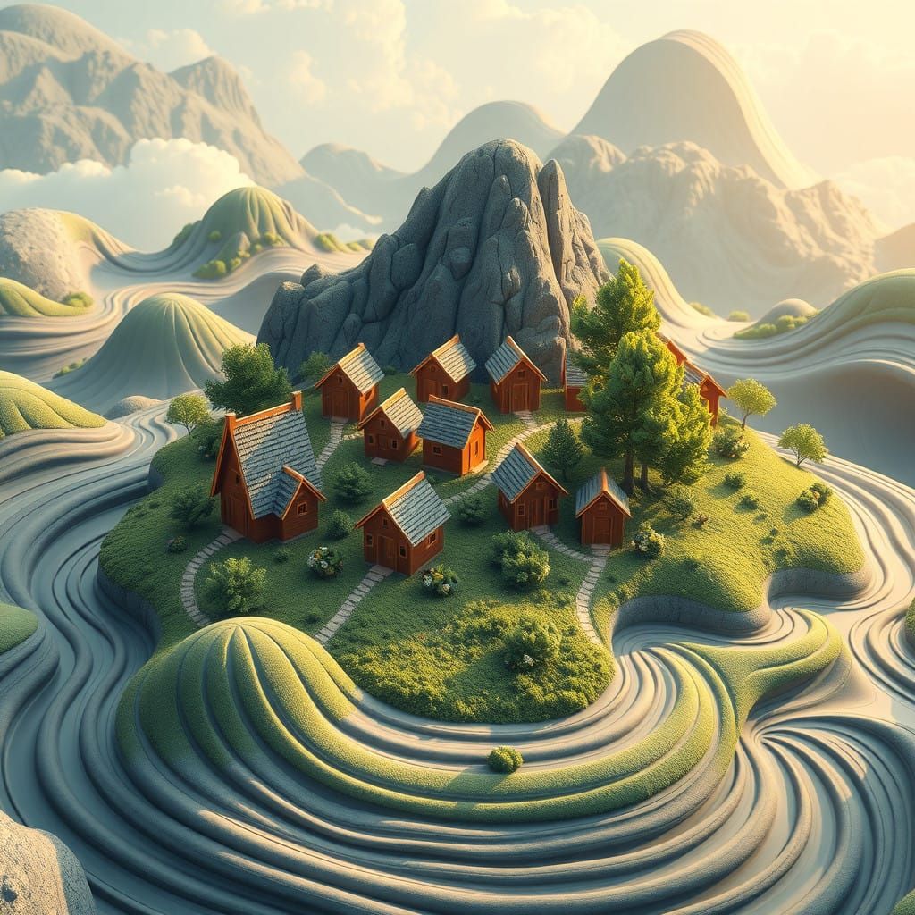 Sustainable Tiny Houses Blend into Nature in Organic Harmony