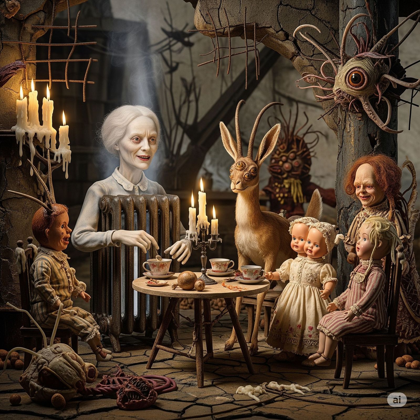 RADIATOR LADY BIZARRE TEA PARTY