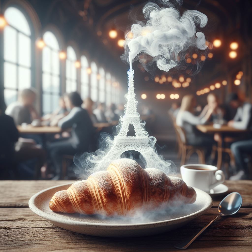 Croissant chaud