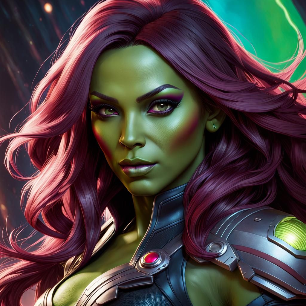 Gamora - AI Generated Artwork - NightCafe Creator