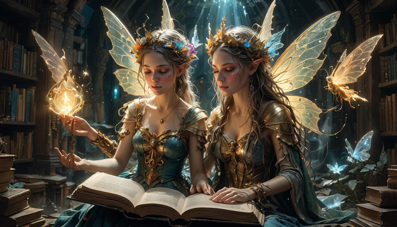 The Book of Fairies is Now Open