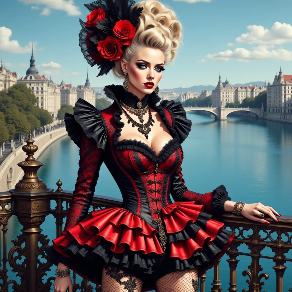 <lora:RococopunkFx:1.0>  