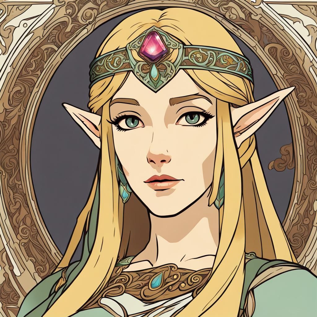 Princess Zelda - AI Generated Artwork - NightCafe Creator