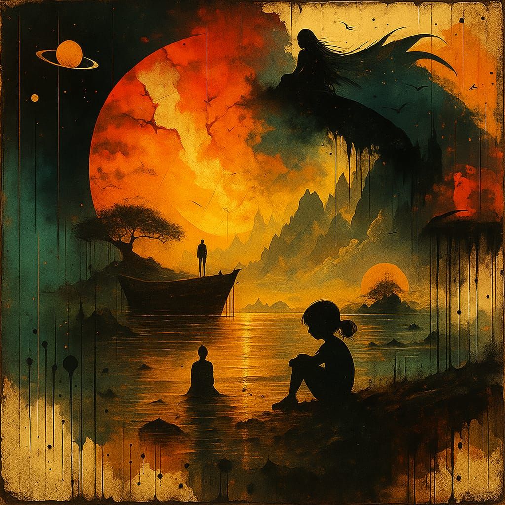 Astral Remnant  by @PANJEEYA