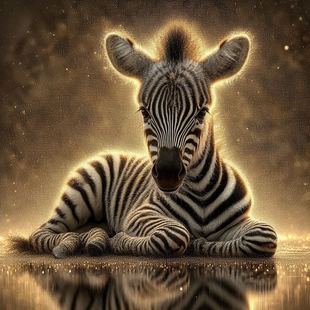Baby zebra