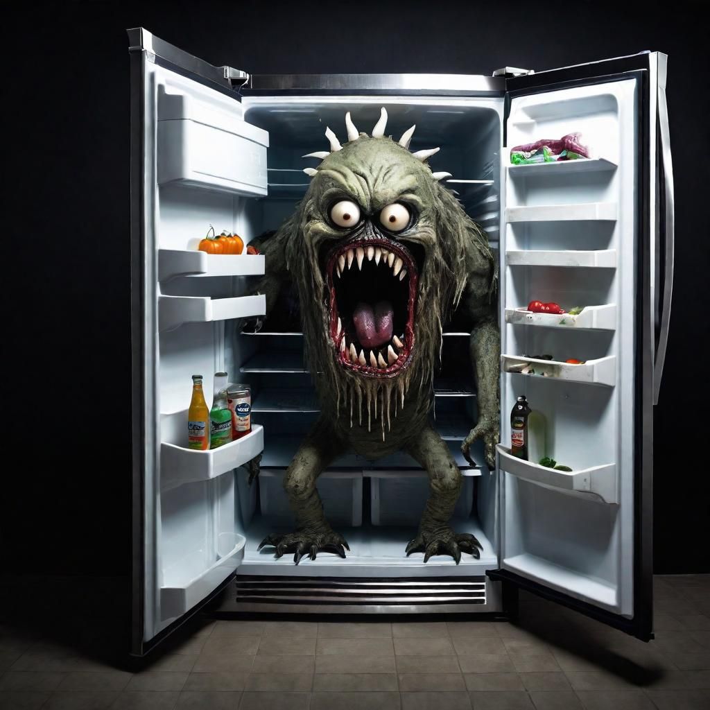 My Fridge Monster AI Generated Artwork NightCafe Creator