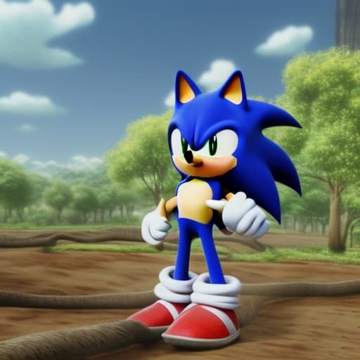 Sonic 2 is kinda mid tbh - AI Generated Artwork - NightCafe Creator