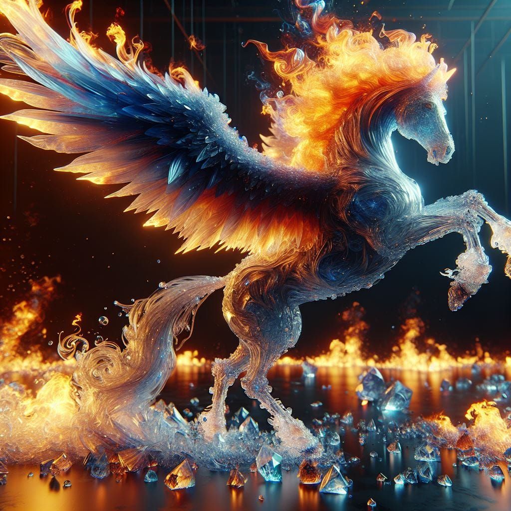 Fire and Ice Pegasus