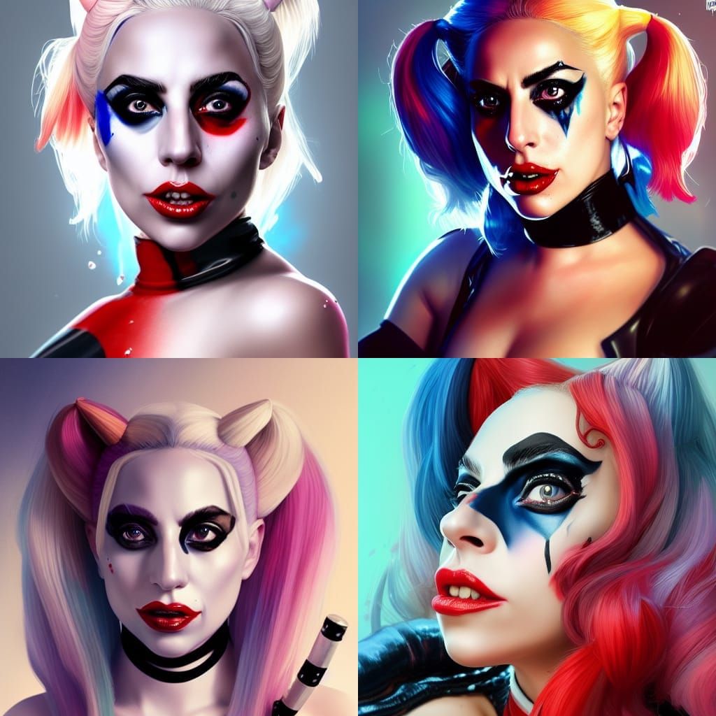 lady gaga as harley quinn