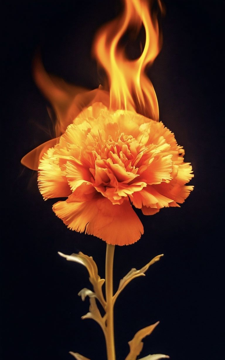 Orange fire