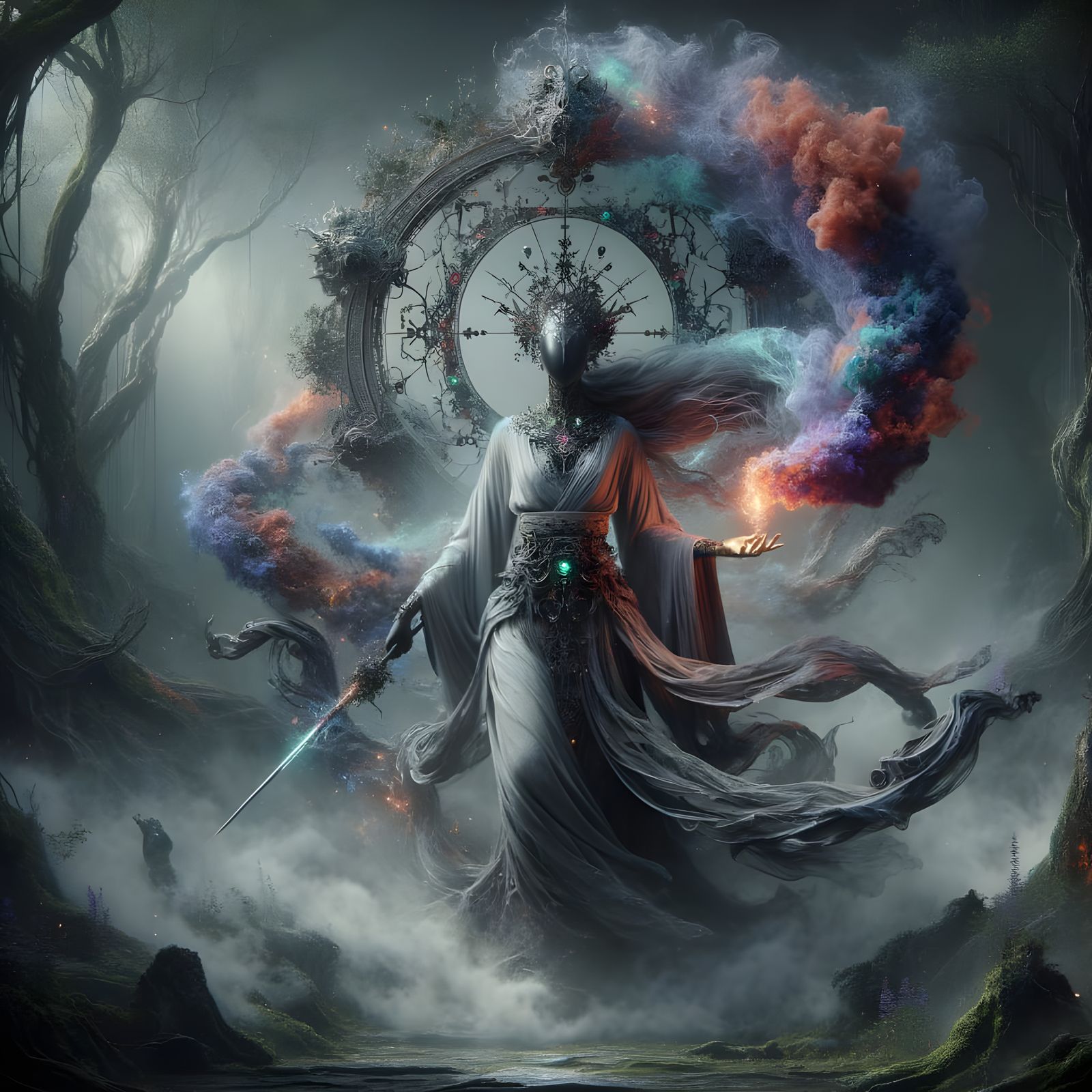 Baliela, Goddess Of Destiny  by @Takknox