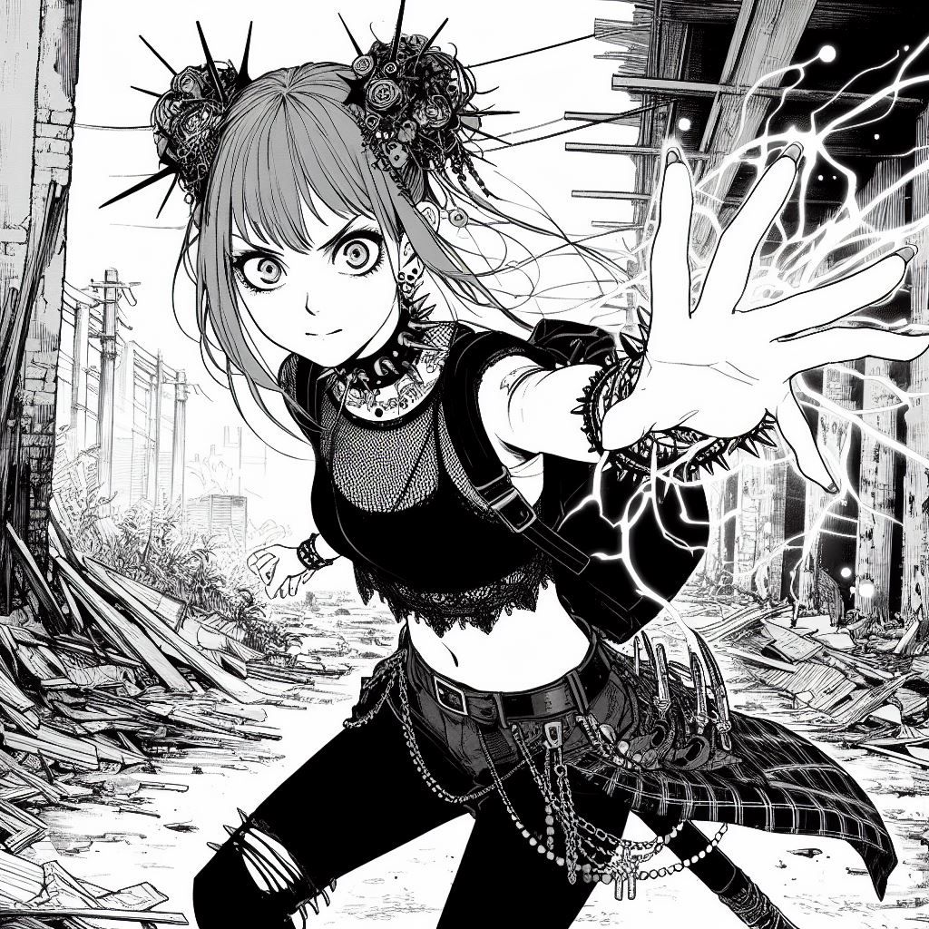 A Modern Witch in a Goth-Punk Dystopia