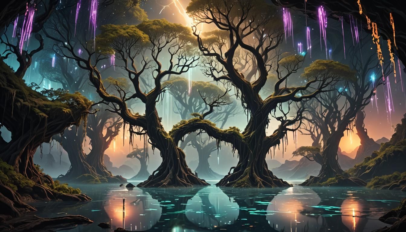 Fantasy landscape