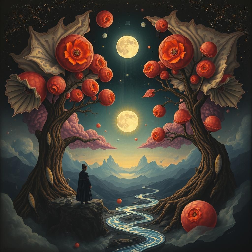 Quantum Equilibrium Phantasmagoria Benjamin Lacombe  by @SwissArtisan