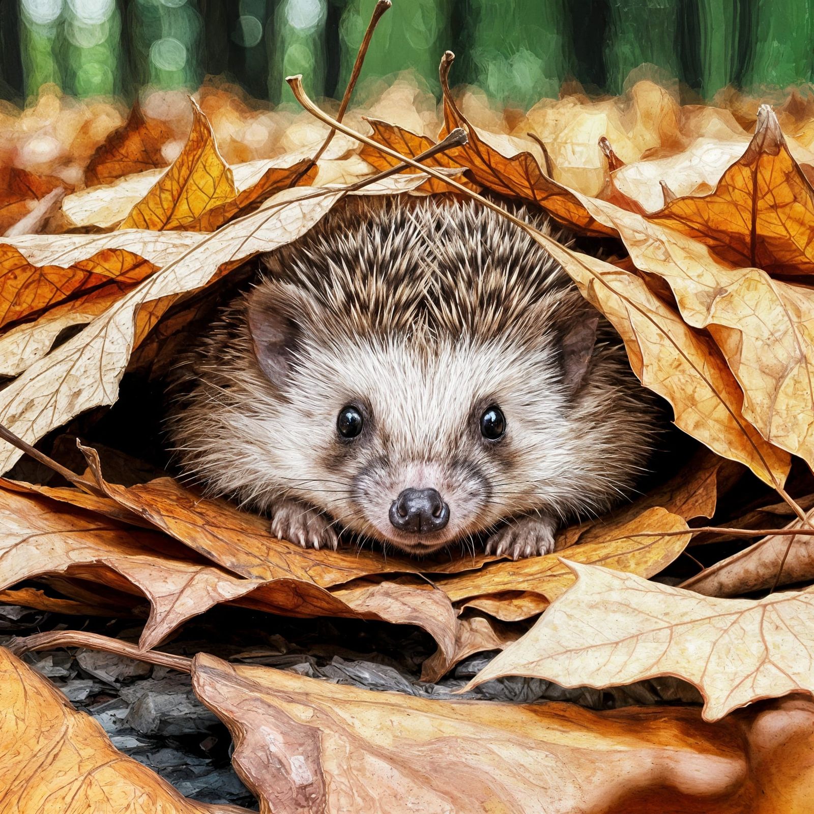 Hedgehog  by @Andre R