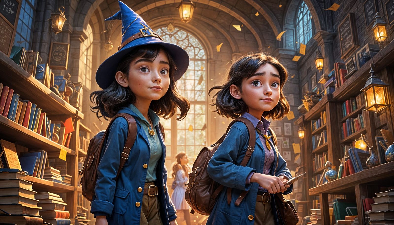 Young lady Wizard  by @The Leycer