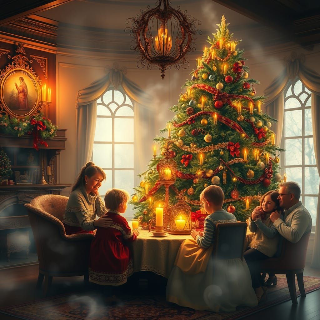 A family celebrating Christmas  by @Tasmaniac01