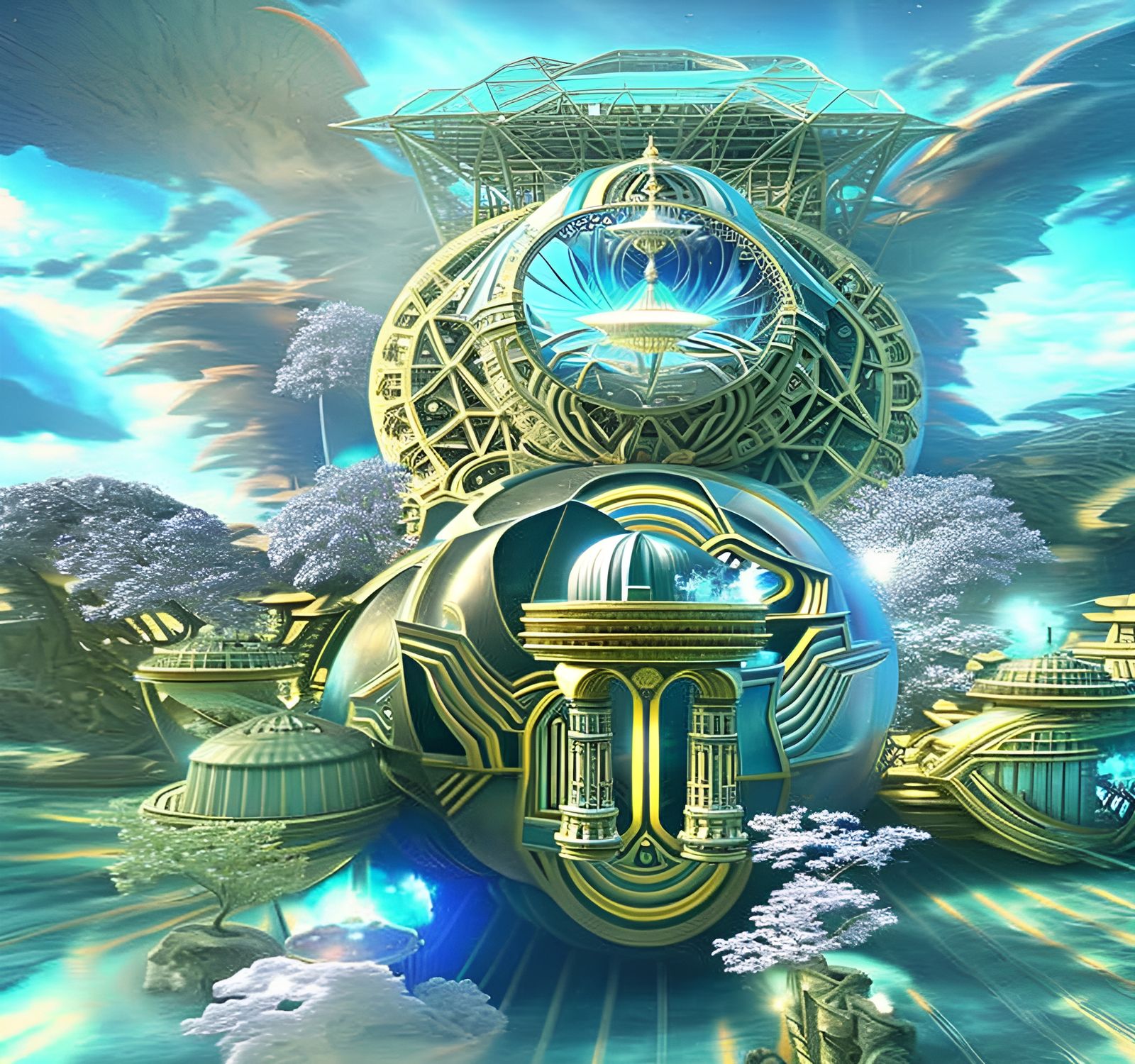 The Veertaen Ckaein - time machine of unknown origin.  by @Whim Gruent