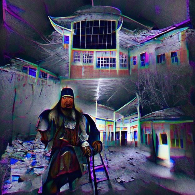 Genghis Khan's lonely insane asylum