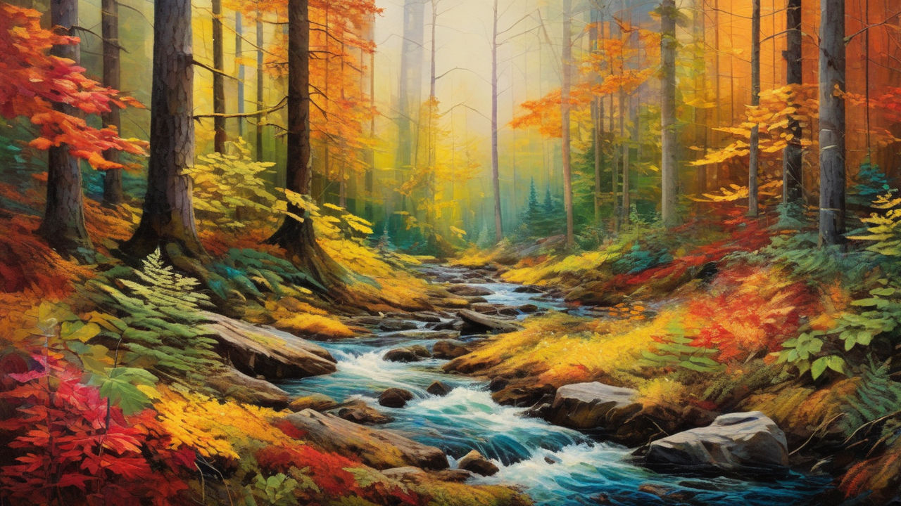 Autumn Wilderness Scenery