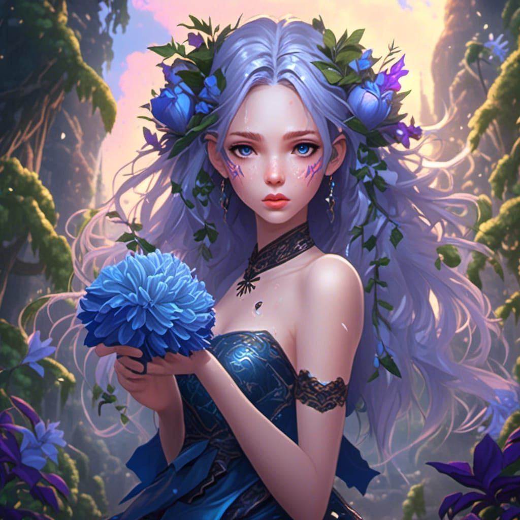 Blue and Silver 2