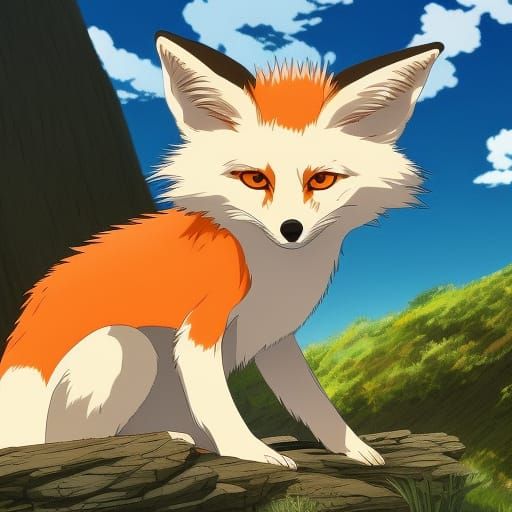 White footed Fox