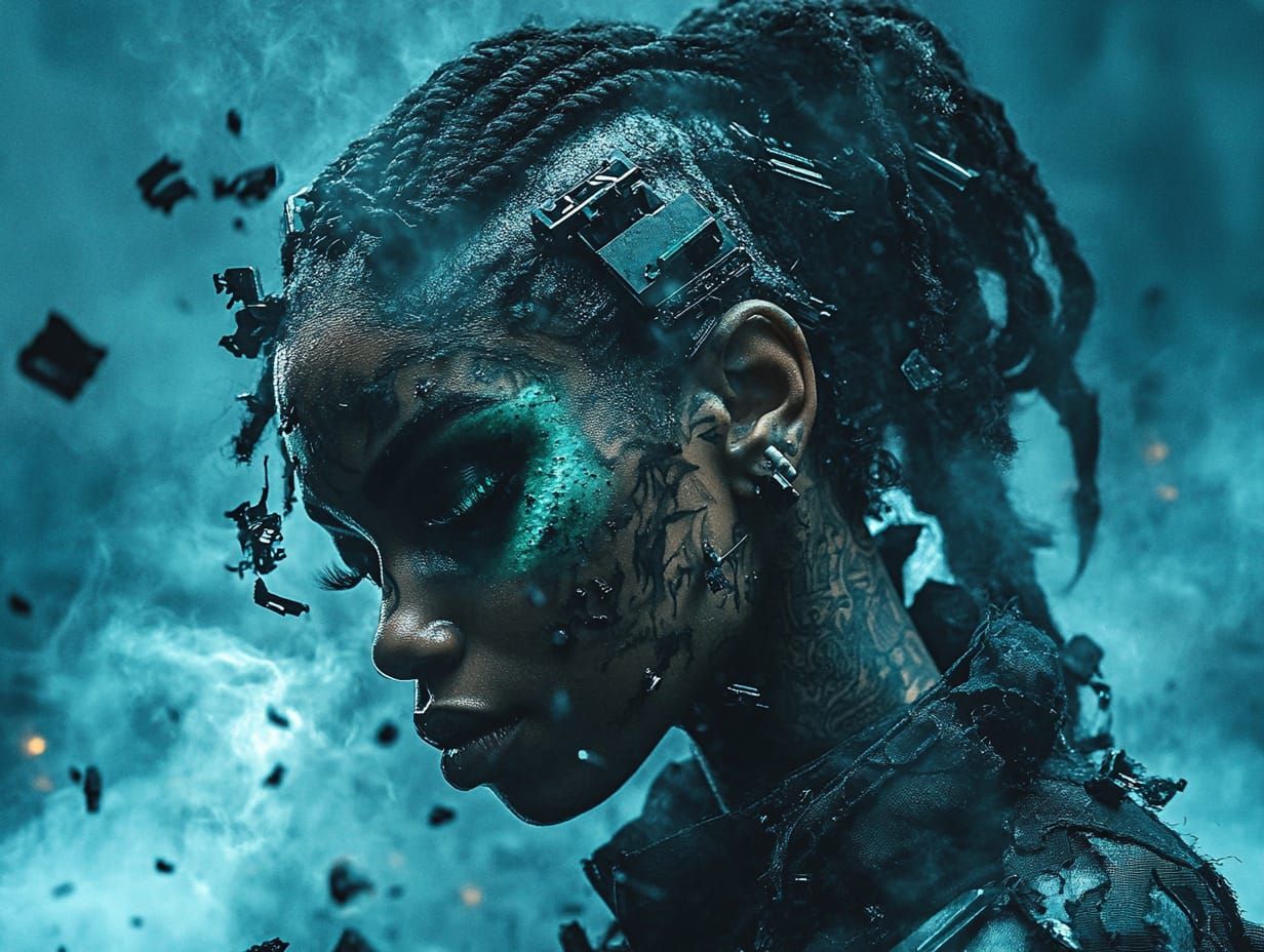 postapocalyptic lady