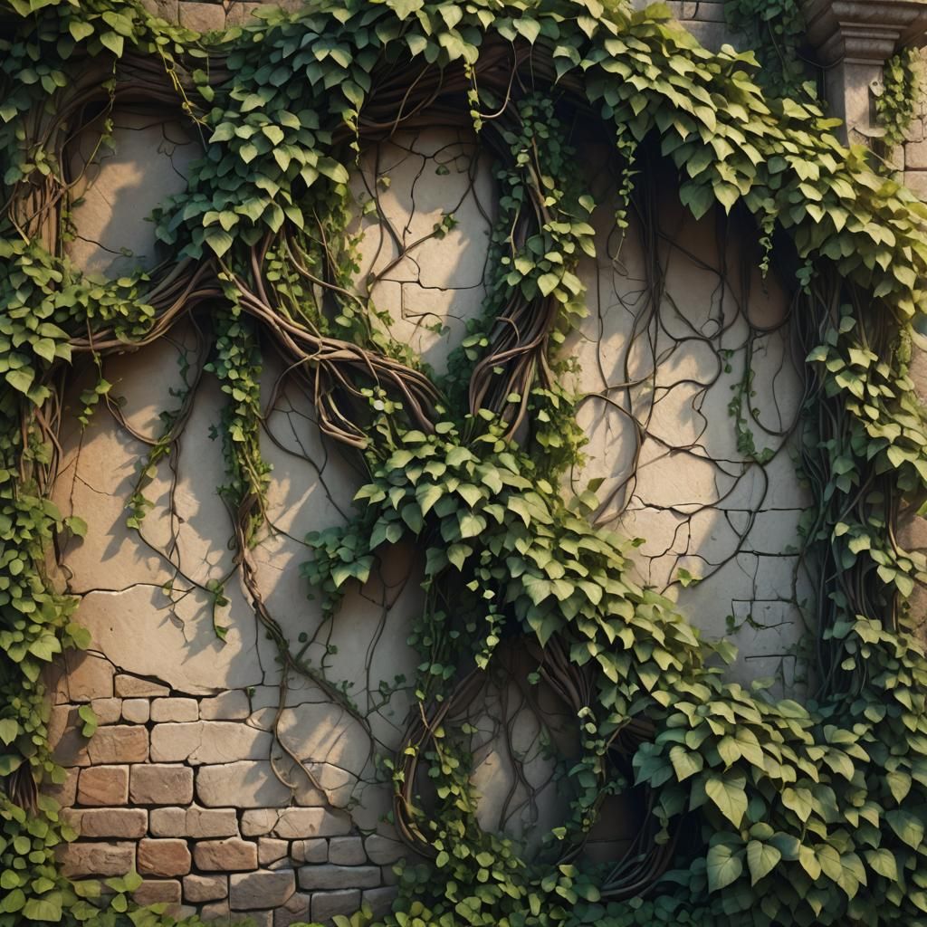  Vines Fade into the wall, create a new 