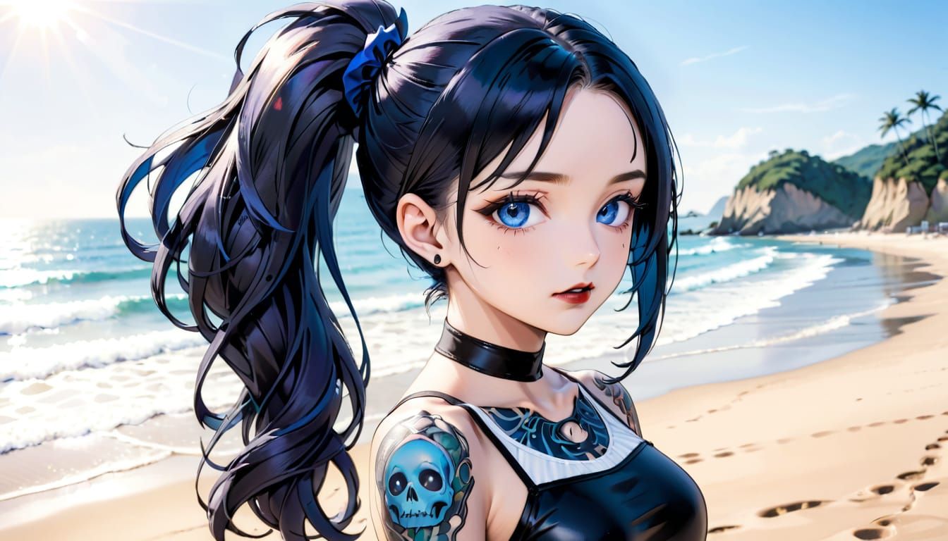 Goth Beach Test