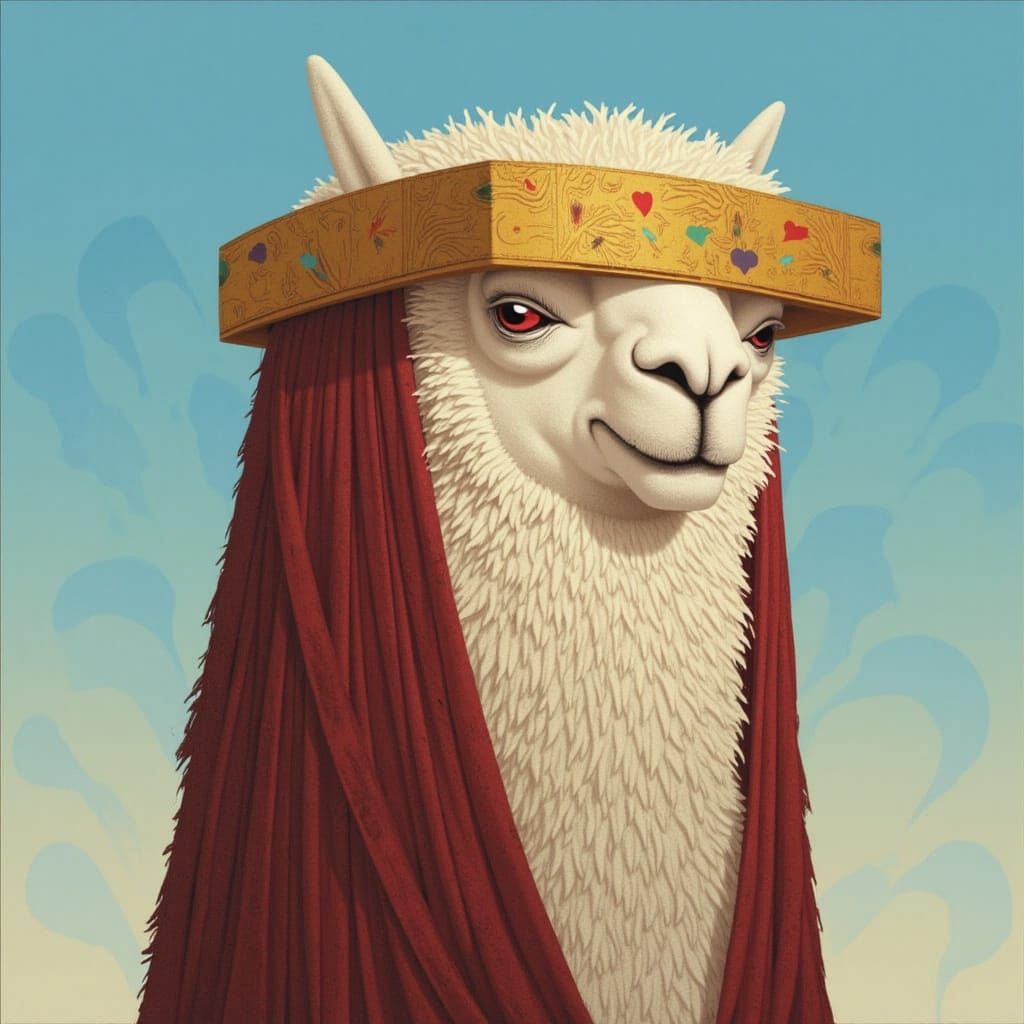 <lora:Pasta Chef Llama:1.0>
Psychedelic hypnagogia adventure of the pasta chef llama